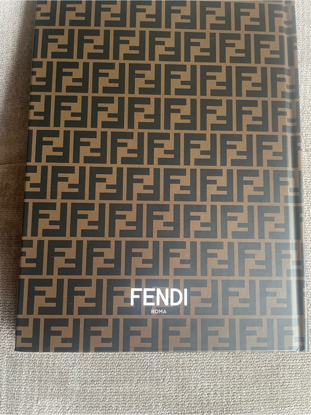 Fendi Brown FF Monogram Notebook  Limited Edition with Stickers - Picture 8 of 8